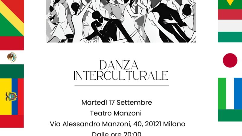 DANZA INTERCULTURALE, TEATRO MANZONI MILANO